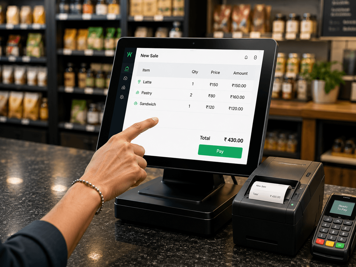 Billing and stock, handled together